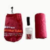 Ковер надувной утеплённый BTrace AirMat Tube (183*51*8см, Красный)